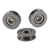 20pcs V623ZZ V Groove Ball Bearing Pulley For Rail Track Linear Motion System 3x12x4mm