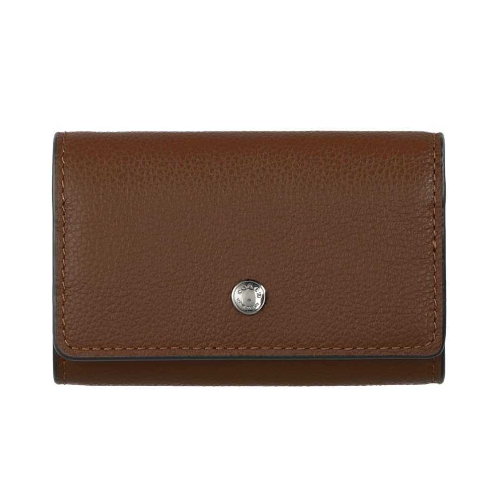 Key Case FIVE RING KEY CASE CX142 [Coach] QB/SD QB/Saddle [Item]