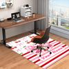 1PC Custom Name Cherry Bow Theme Theme Floor Mat Ideal for Living Room, Game Rooms, Office, Bedroom, Floor Mat Playful Design