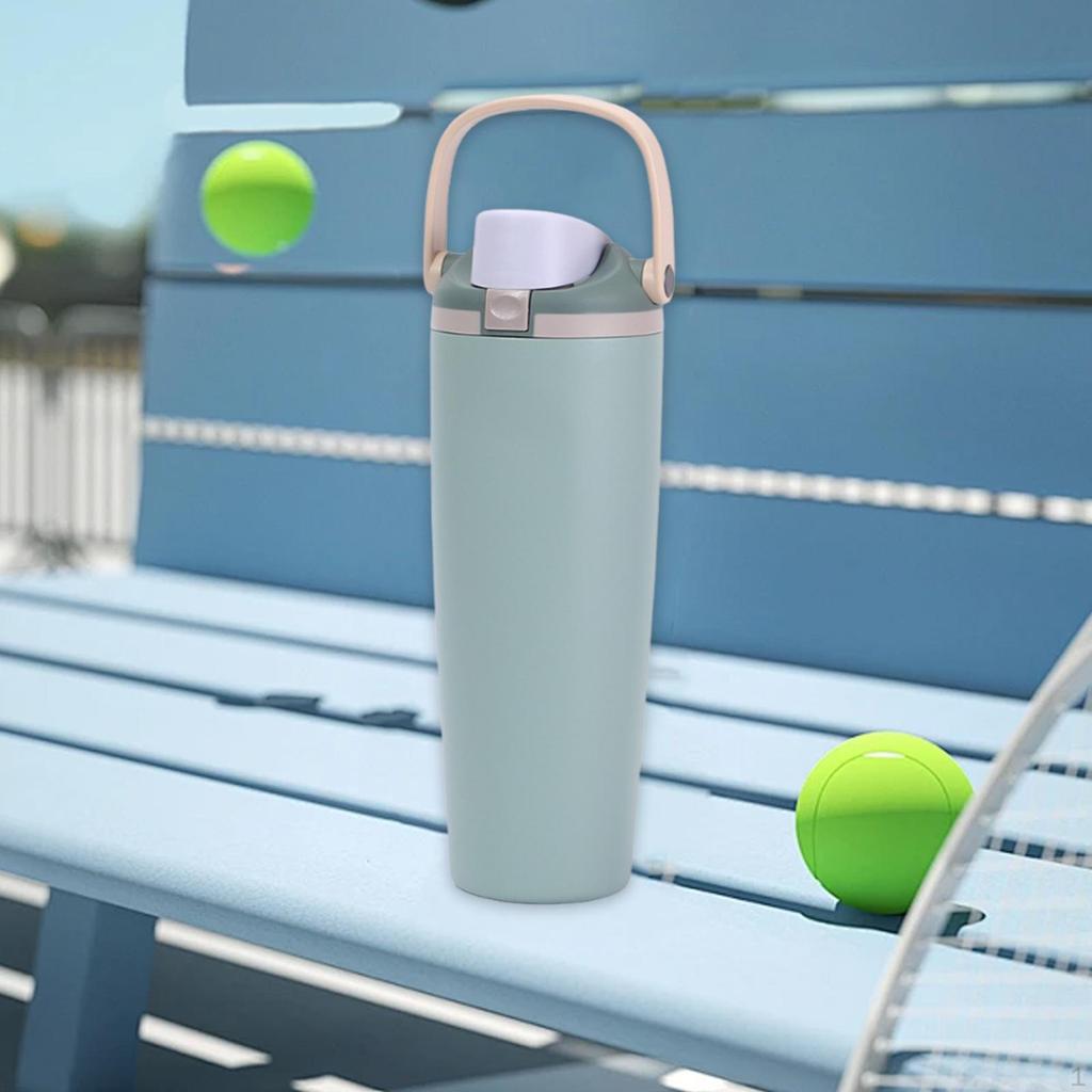 Insulated Water Bottle Lightweight Portable Leakproof Travel Mug Sports for Camping