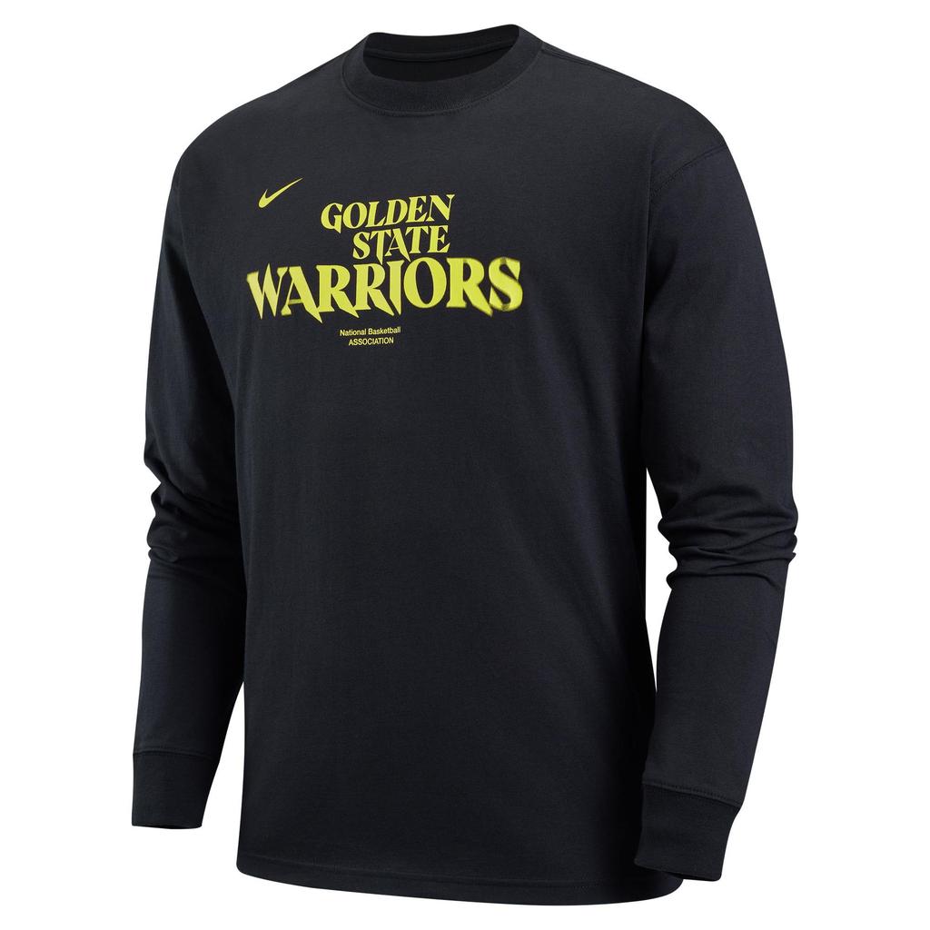 Nike x NBA Golden State Warriors T Shirt Men's Black HJ2745-010