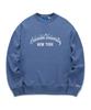 Columbia University Cu New York Chain Emb Terry Sweatshirts Crown Blue