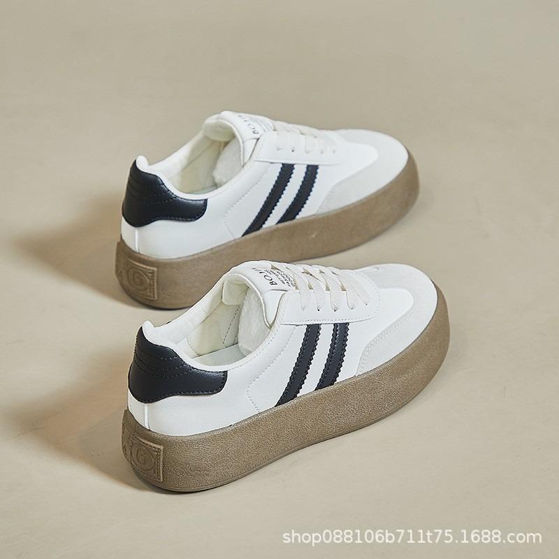 Platform Shoes Women's New Retro Niche Shoes Autumn Versatile Board Shoes