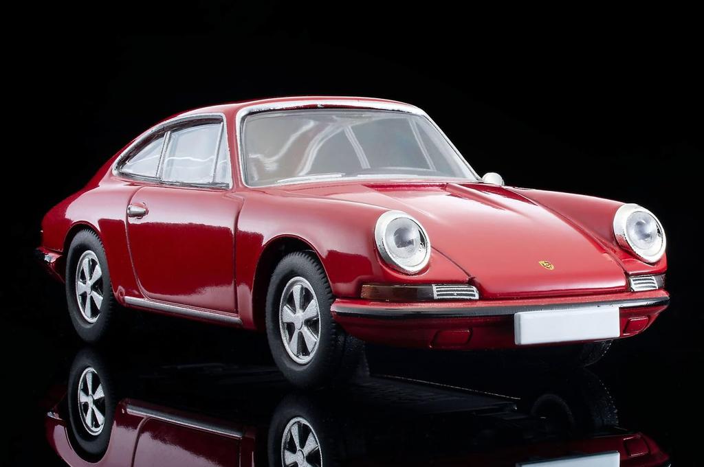 TOMYTEC Tomica Limited Vintage Porsche 911S Red 1967 Model 324119 1/64 LV-86h (Finished Model)