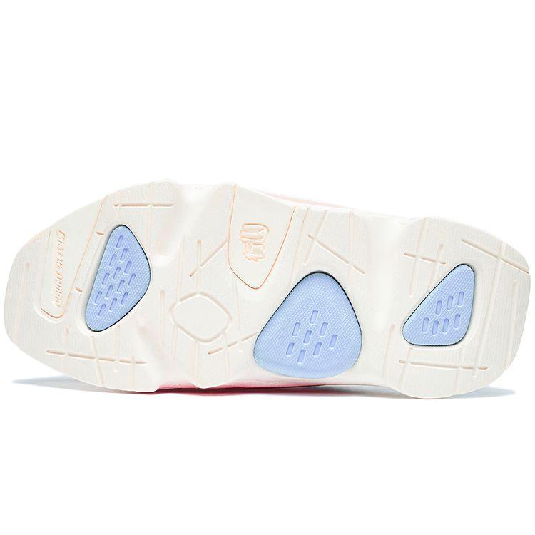 Li Ning CF Trail Series Hiking Slippers Wear Resistant Non Slip One Strap Unisex Slippers Pink White AGLT199-1