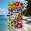 Art M-MurakamiES Flower T-Takashi Towel Quick Drying Beach Towels Are Suitable For Swimming Pools Camping Yoga And The Gym