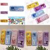 Creative Pencil Case Kit For Elementary Students Cartoon Iron Box With Complete Stationery Set