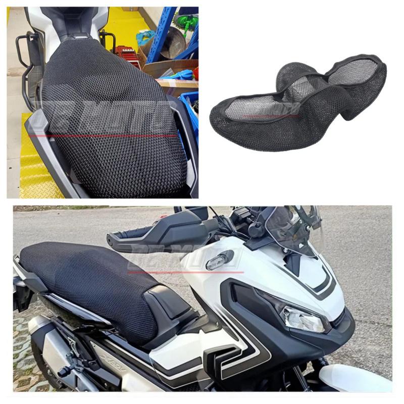 For HONDA X-ADV 750 XADV750 XADV 750 - 3D Mesh Elasticity Protecting Cushion Seat Cover Nylon Fabric Motorcycle Accessories