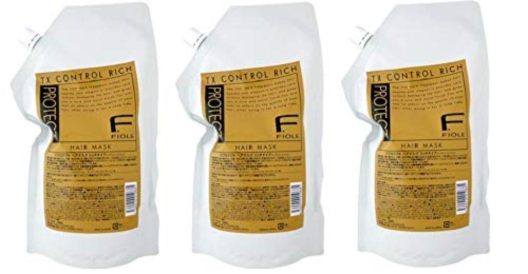 

[Set of 3] Fiole F Protect Hair Mask, Rich Type, 1000g, Refill