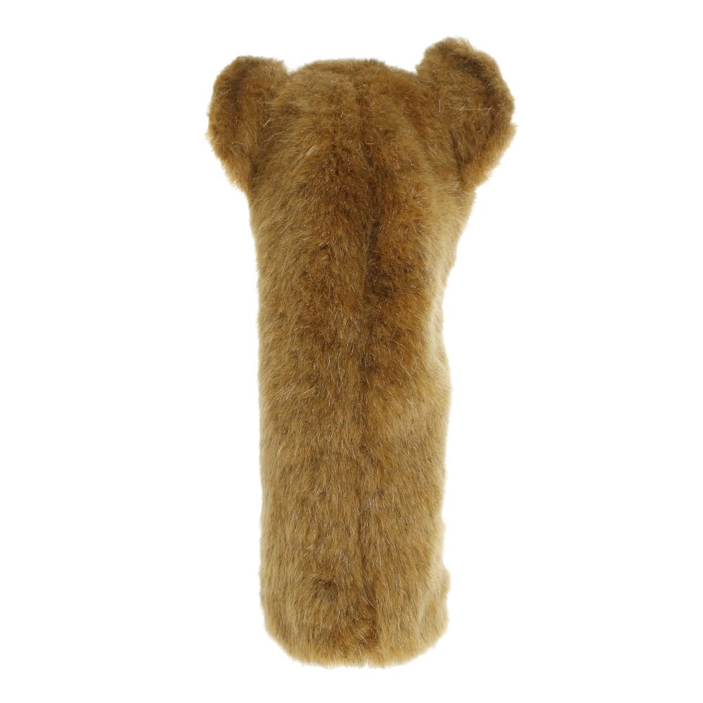 Hansa Brown HANSA Utility Headcover, Plush Animal Lion Design, BH8176