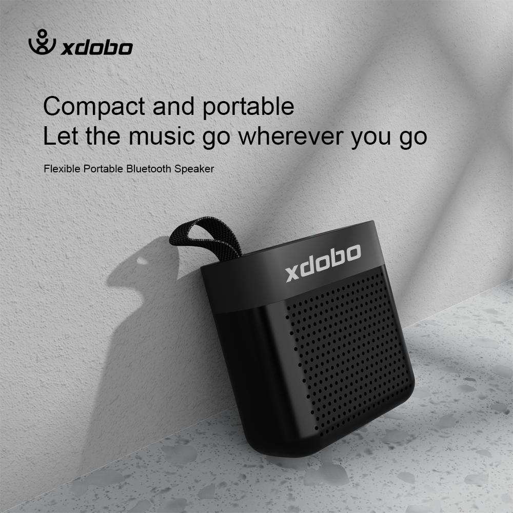 

Портативный беспроводной мини-динамик XDOBO Grace Pocket 7 Вт, совместимый с Bluetooth, водонепроницаемый, басовый, для бега на открытом воздухе