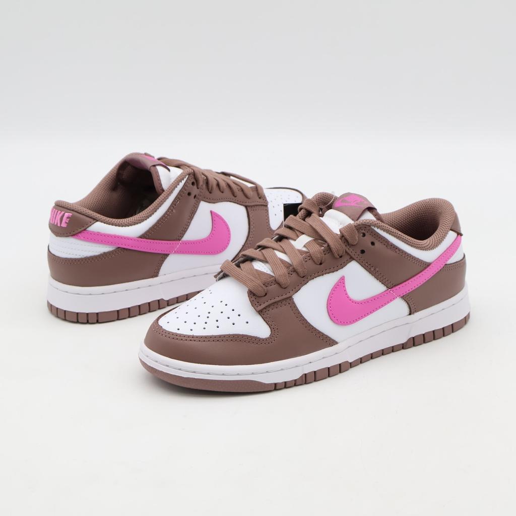 FZ3611-208 Nike Dunk Low Smokey Mauve Playful Pink White Brown Beige (Women's)