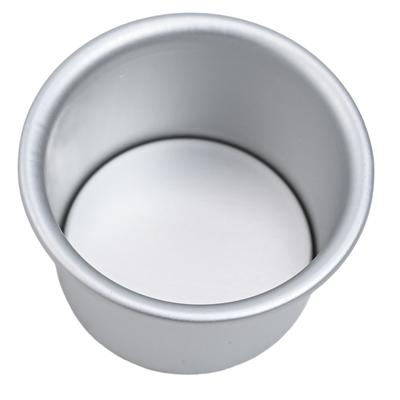 Mini dortová forma 2 palce s odnímatelným dnem na pečení pudinku Pro formu DIY Pečicí forma Kulatá hliníková slitina Forma na dezerty UK