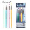 Set di 6 pennelli per pittura in nylon cross-border con gesso ad acqua e materiali artistici fai da te
