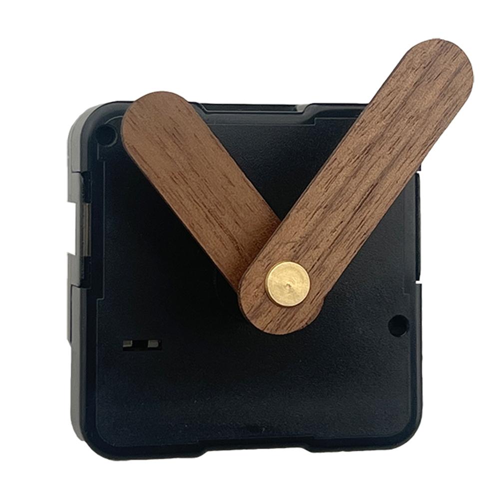 DIY Quartz Clock Movement with Wooden Pointer for Silent Operation and Easy Installation in Various Clock Styles