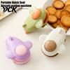 Rechargeable Chip Bag Sealer Mini Magnetic Sealer, Airplane Shape Heat Sealing Machine, Fast Charging Resealer Portable Type-C for Food Snack Storage