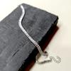Серебряный браслет с фианитами, вес изделия 4,78 гр (2175032)
