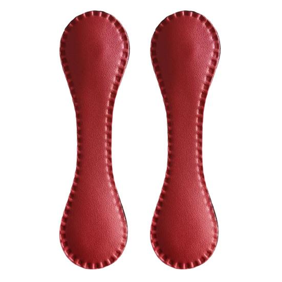Leather Magnetic Fasteners 2Pcs Faux Shirt Sleeve Clips, Multi-use Clips for Fashionable Garters Clothes, Reusable Holders Rolled Cuffs Pants