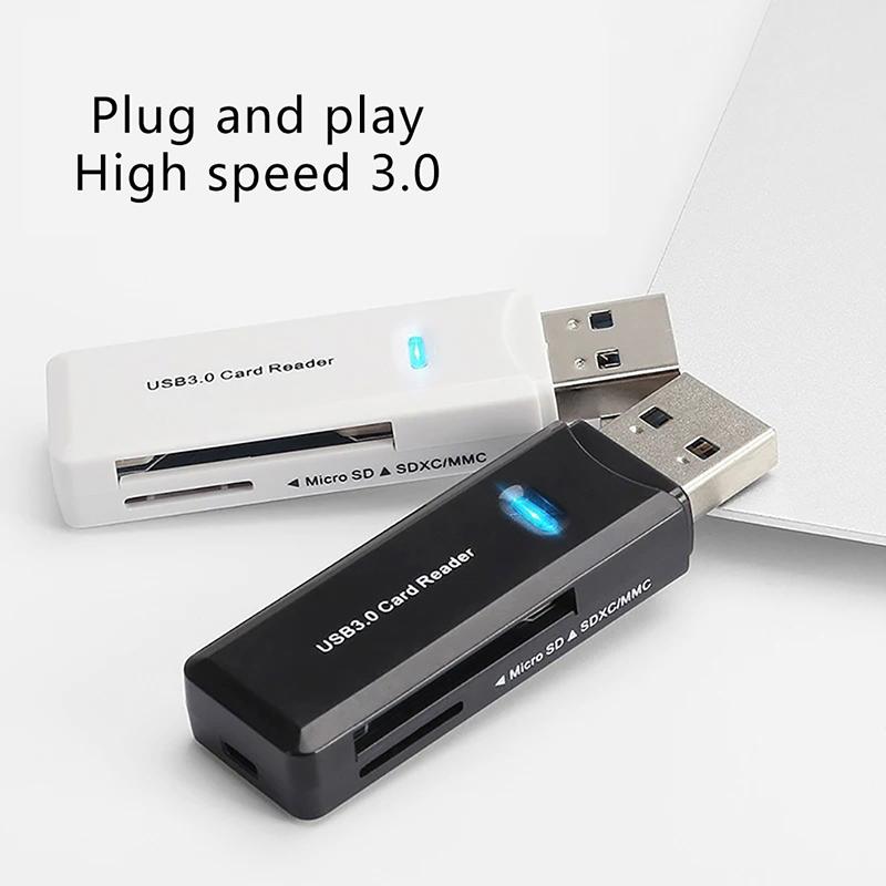 Usb Card Reader 3.0 2.0 Tf Sd Cardreader Adapter Laptop Smart Memory Card Reader