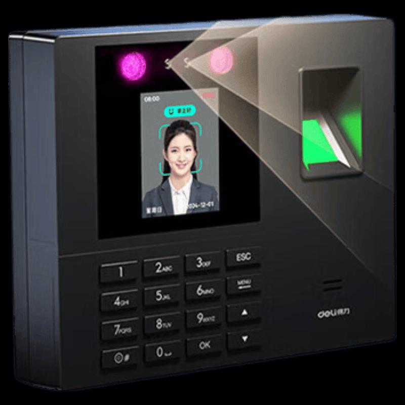 Deli 34521W Multi-Biometric Attendance System CN plug (adapter included)