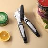 Heavy Duty Stainless Steel Can Opener with Ergonomic Handle for Kitchen Safety Smooth Edge Cut and Built-in Bottle Opener 6