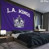 Los Angeles Kings Wall tapestry, aesthetic printed fabric blanket, suitable for bedroom, living room, and home decor.