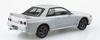 Aoshima Bunka Kyozai (AOSHIMA) 1/32 Scale Rakupla Snap Kit No. 14-CW Nissan R32 Skyline GT-R Crystal White Pre-Colored Plastic Model Kit (Automobile)