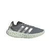 Zponge Grau Matt Silber Unisex Sneaker Grau-Vier Solar-Rot JH8111