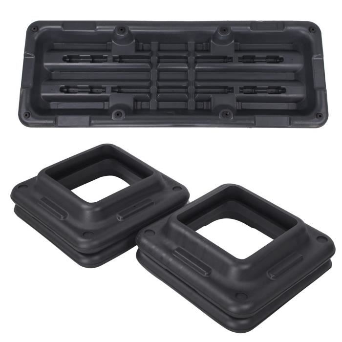 Stepper D'exercice SPRINGOS® - Réglable, Antidérapant - Noir