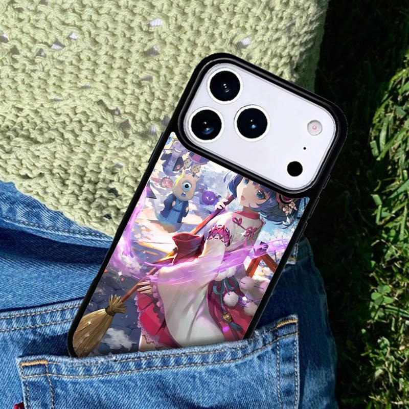 Japanese Style Anime Girl Phone Case For iPhone 17 AIR 16 Pro Max 15 14 Pro 11 12 13 Shockproof Silicone Cover