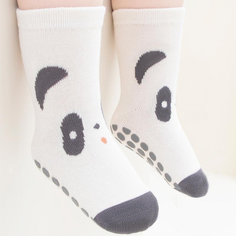 Fashion Baby Floor Socks Cute Animal Design Non-Slip Newborn Floor Socks For Girls Boys Soft Cotton Toddler Short Tube Socks For Kids