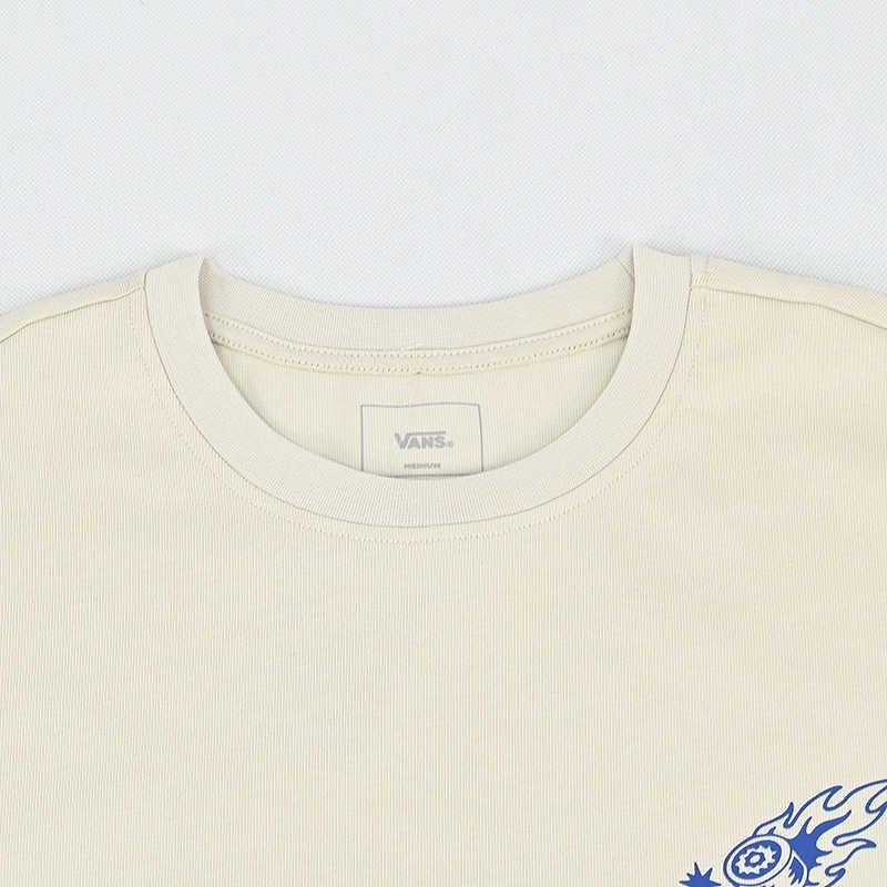 Vans Off The Wall Casual Series Simple Round Neck Versatile Short Sleeve T-Shirt Men Tops VN000RA72N1