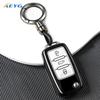 Key Case Cover Holder Fob Keychain For Vw Volkswagen Polo Tiguan Passat B5 B6 B7 Golf 4 5 6 Mk6 Jetta Lavida For Skoda Octavia