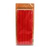 Red Carpenter's Pencils 17.5 Cm, Set of 12 - Durable for Precise Marking