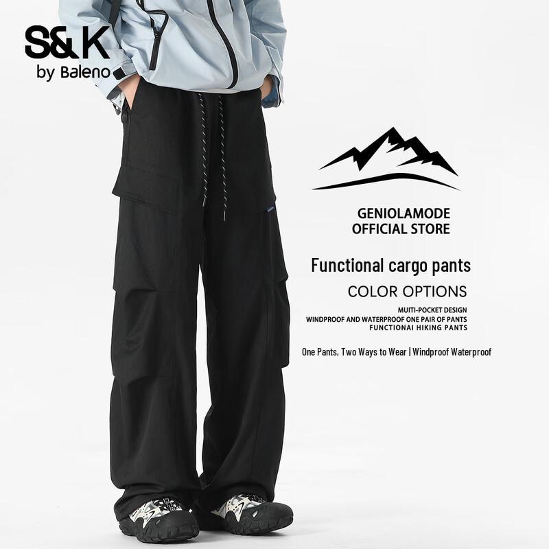Baleno S&K Men s Versatile Outdoor Straight-Leg Casual Pants 2XL