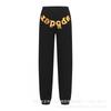 25FW SP555555 Hoodie Set Tree Embroidered Rhinestone Sweatshirt Joggers Streetwear