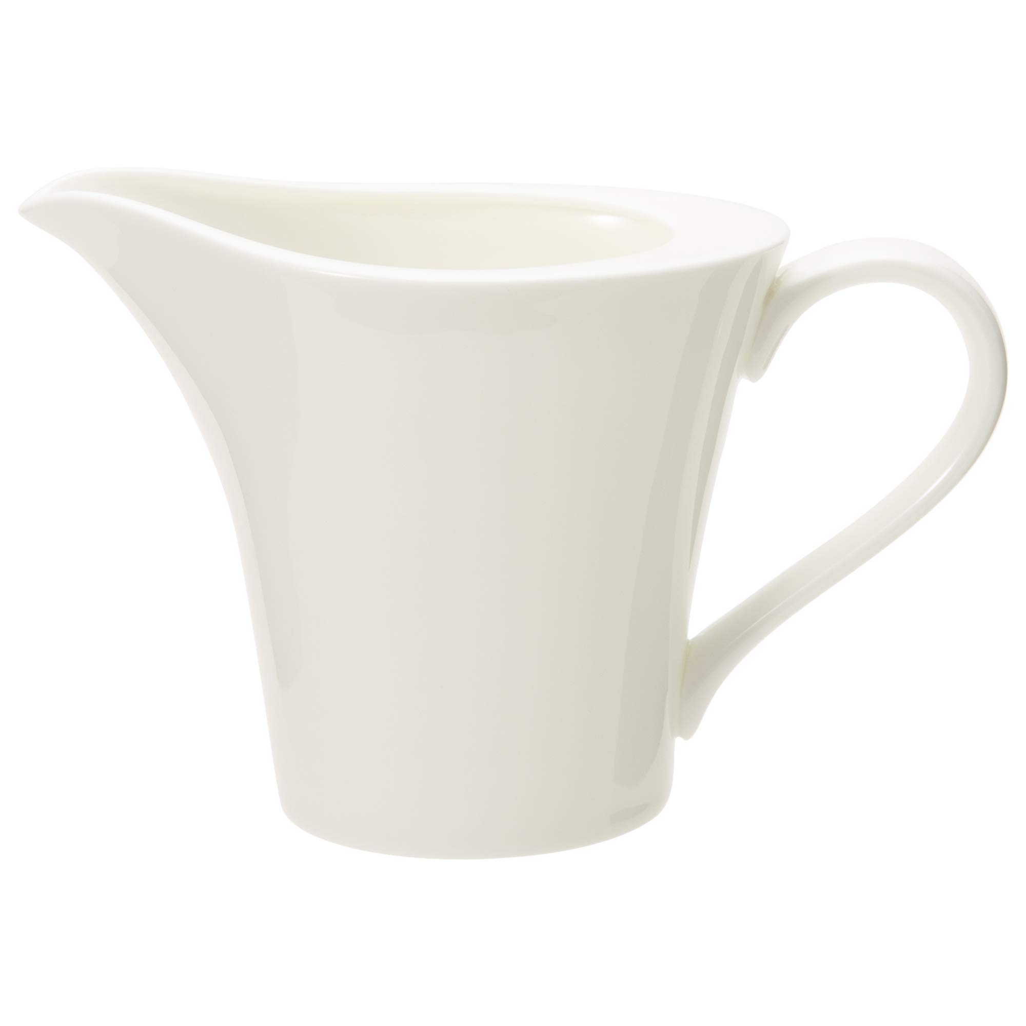 

NARUMI Creamer, Flat Rim, White, 175cc, Made in Japan, 51030-4660