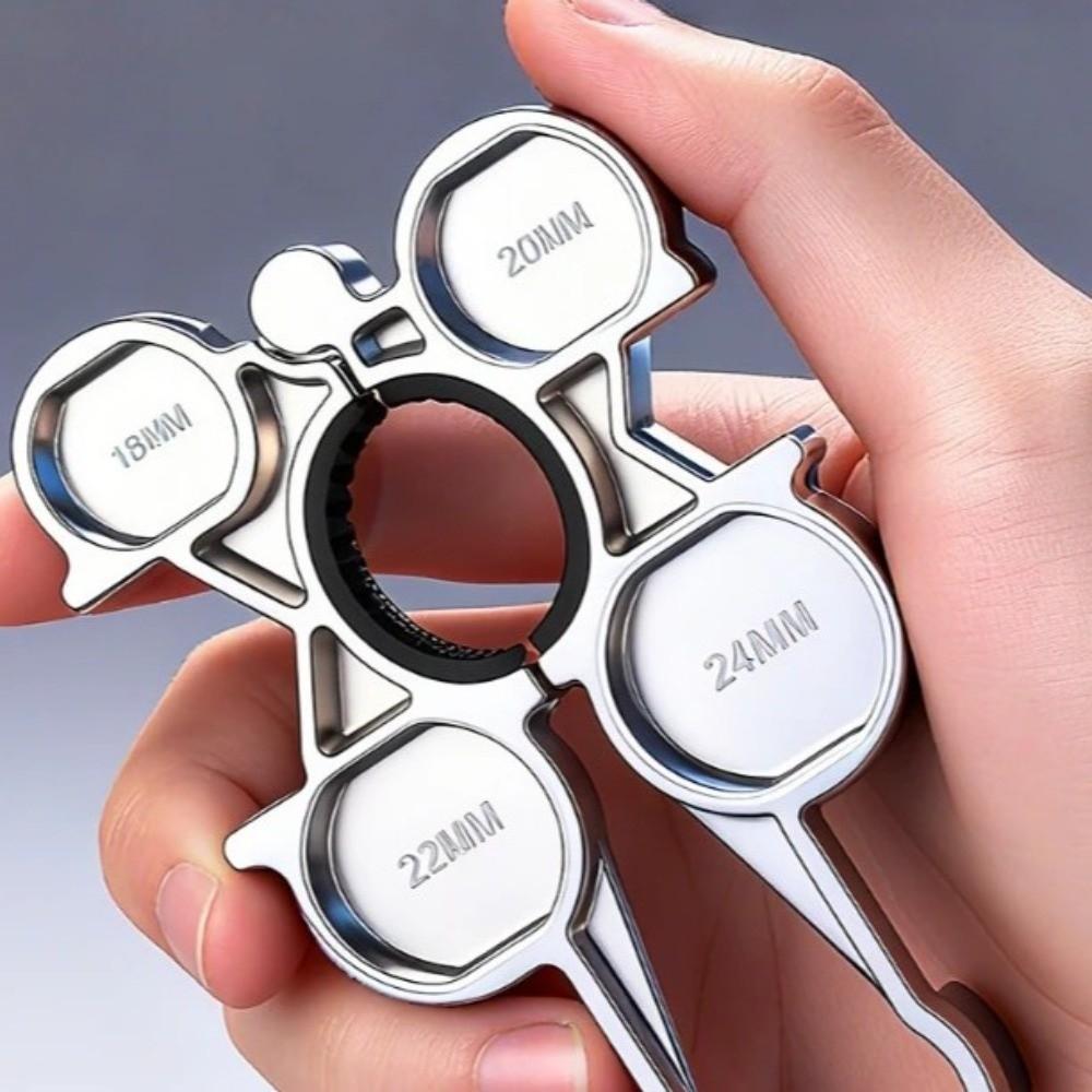 12 in 1 Faucet Aerator Removal Tool Metal Bathroom Taps Spanner Faucet Wrench Bathroom Kitchen