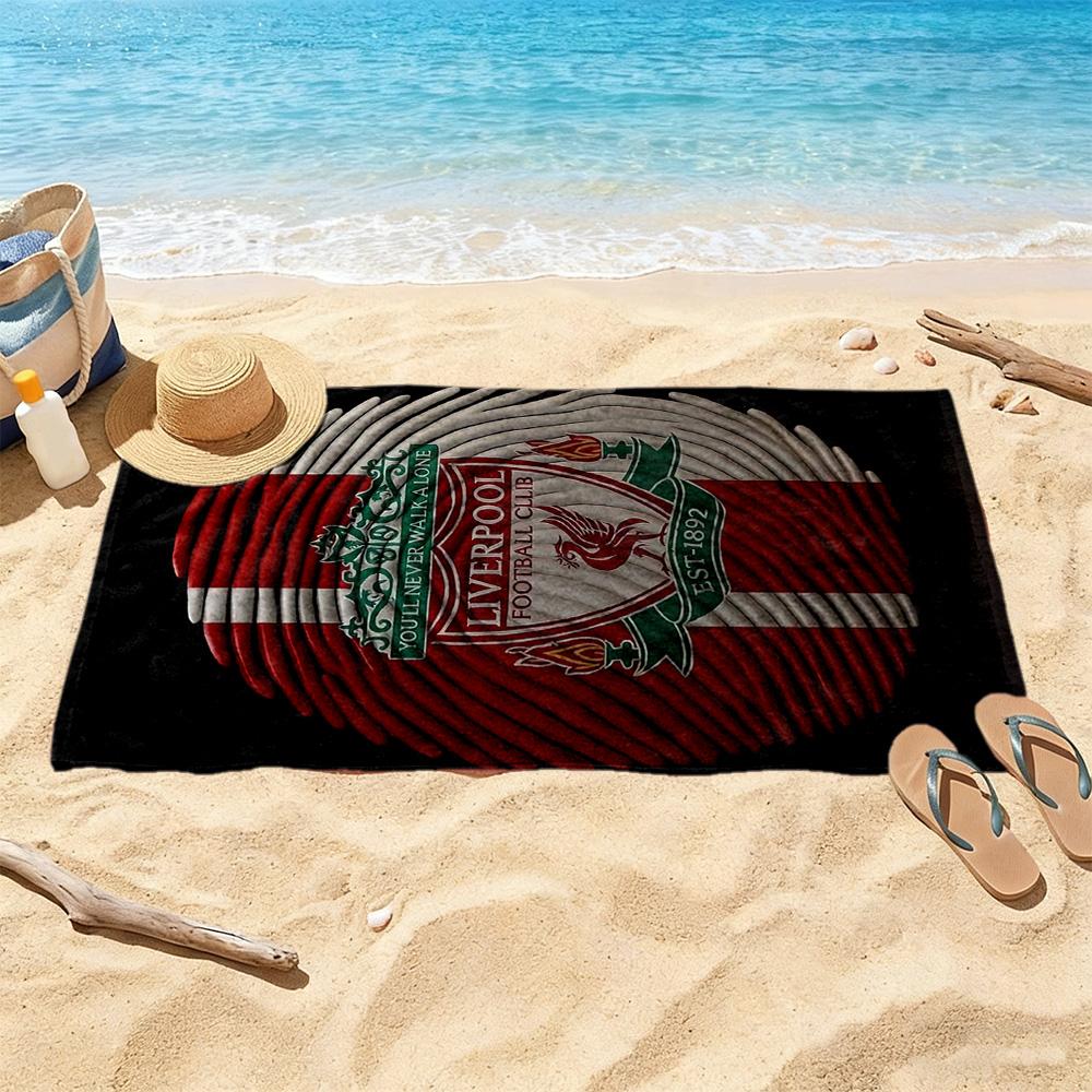 Liverpool Football Club Beach Towel High Absorbency Quickdry Comfortable Lightweight