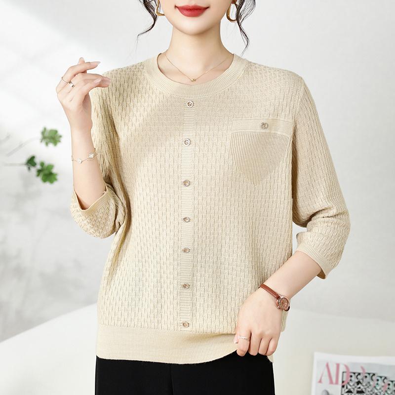 QingHe Cashmere Women's 30% Cashmere Sweater - Soft & Warm Wool Blend Pullover