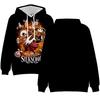 Sweat à capuche Hollow Knight Silksong Harajuku Automne Pull Mode Unisexe Manches Longues Décontracté Streetwear Ample Vêtements d'Extérieur