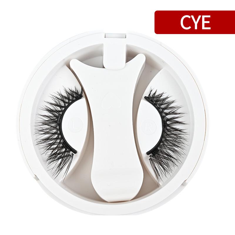 Magnetic Reusable Eyelashes in Glue-Free Portable Case for Beginners