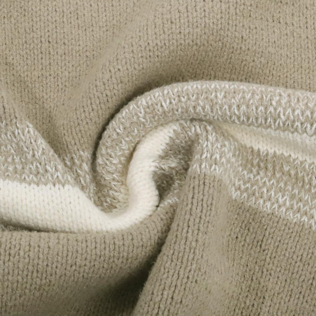 Illuminate Flm Striped Knit Vest - Grey