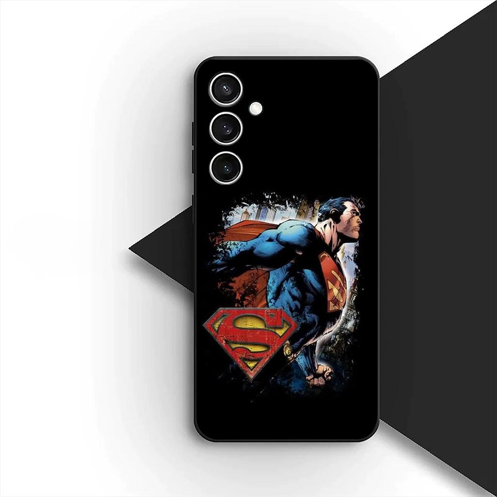Supermans DC Movie Silicone Cover for Apple iPhone 16 14 15 Plus 11 Pro Max 16E ProMax + 15Plus 16+ 14+ Coque Phone Case