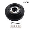 Racing Steering Wheel Short Hub Adapter Kit For BMW E30 3-/5-SERIES 318 325 528 M3 M5 84-90 HUB-KE30H