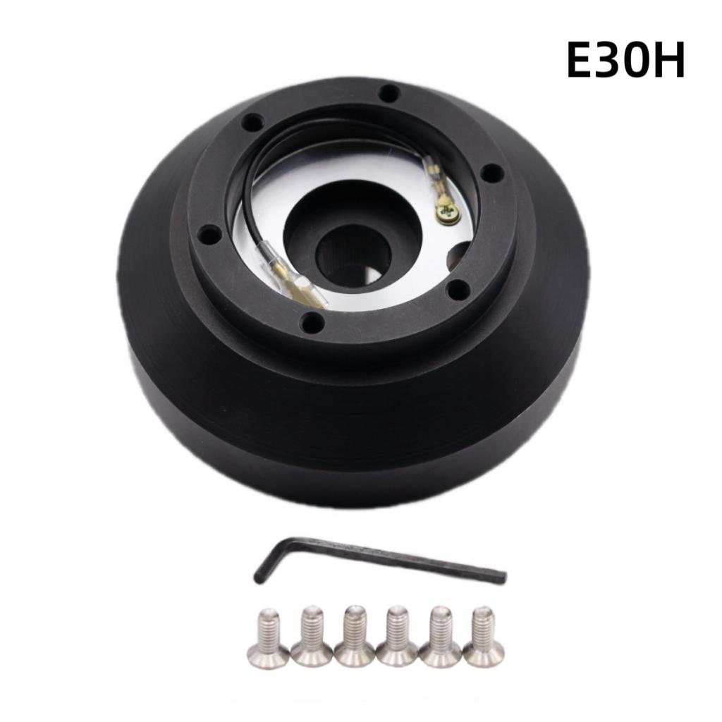 Racing Steering Wheel Short Hub Adapter Kit For BMW E30 3-/5-SERIES 318 325 528 M3 M5 84-90 HUB-KE30H