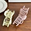 Premium Quality Plastic And Resin Hair Claw Clip With Chic Bowknot Detail