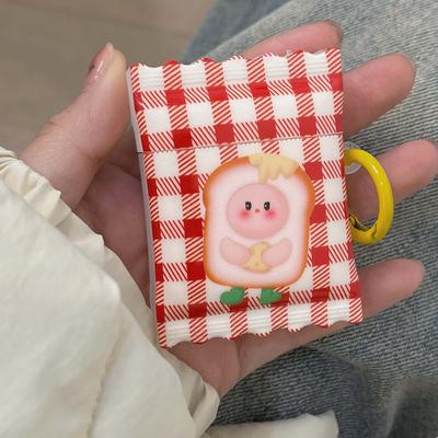 Ins Toast Brot Cartoon Nette Stoßfest Shell Für Apple Airpod 3 2 1 Pro 2nd Drahtlose Bluetooth Kopfhörer Lade Box fall