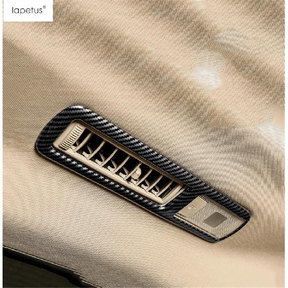 Carbon Fiber Window Lift / Gear Shift Panel / Water Cup / Air AC Cover Trim Accessories For Toyota Highlander / Kluger -2025