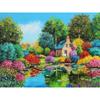 Ny DIY 5D diamantmaleri Scenic Lake Diamond Brodery Scenery Cross Stitch Full Rund Drill Mosaikk Home Decor Gift
